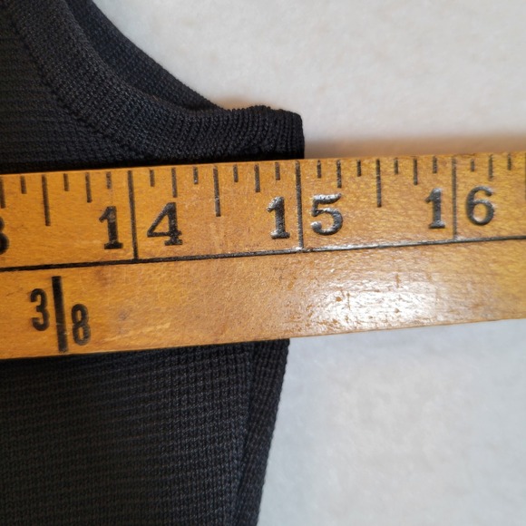 Ronny Kobo Womens Drop Waist Knit Tank Midi Dress Size Medium Tan Sundress - Picture 7 of 9